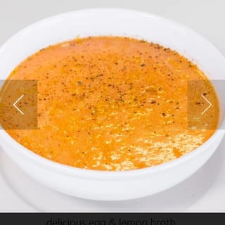 Avgolemono Soup Cup