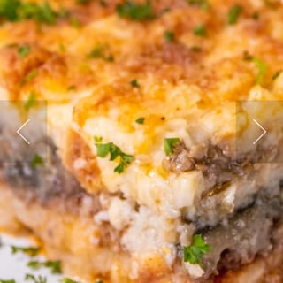 Moussaka Plate