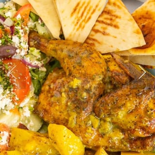 Greek Lemon Chicken Plate
