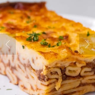 Pastichio Plate